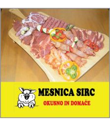 Vrednostni bon za 50 €, Mesnica Sirc, Podgorci (Vrednostni bon, izvajalec storitev: SIRC JANKO, S.P.)