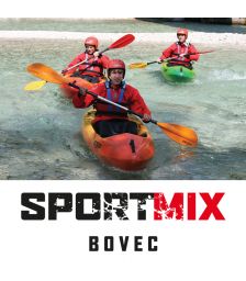 Voden kajakaški spust z vodnikom za 1 osebo, Agencija Sport mix, Bovec (Vrednostni bon, izvajalec storitev: SPORT MIX, TURIZEM D.O.O.)