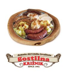 Kmečka plošča za 2 osebi, Gostilna Križnik, Šoštanj (Vrednostni bon, izvajalec storitev: KRIŽNIK ANDREJ S.P., GOSTILNA KRIŽNIK)