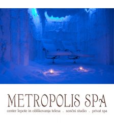 Solna soba za 2 osebi 40 min, Metropolis SPA Kamnik, Kamnik (Vrednostni bon, izvajalec storitev: METROPOLIS SPA D.O.O.)