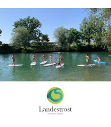 Dvourno supanje v dvoje na reki Krki s koktejlom, Društvo Landestrost, Kostanjevica na Krki (Vrednostni bon, izvajalec storitev: DRUŠTVO LANDESTROST)