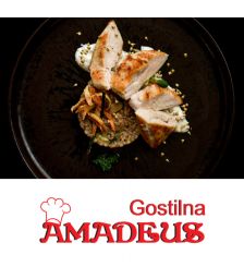 Vrednostni bon v vrednosti 50€, Gostilna Amadeus, Ptuj (Vrednostni bon, izvajalec storitev: AMADEUS, VLADIMIRA KOROŠEC s.p.)