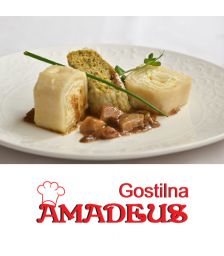 Vrednostni bon v vrednosti 20€, Gostilna Amadeus, Ptuj (Vrednostni bon, izvajalec storitev: AMADEUS, VLADIMIRA KOROŠEC s.p.)