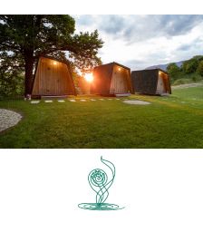 Dve glamping nočitvi za 2 osebi v Zdravilnem gaju Tunjice, Naravni zdravilni gaj Tunjice, Tunjice (Vrednostni bon, izvajalec storitev: V D d.o.o.)