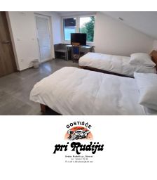 Dve nočitvi s polpenzionom za 2 osebi, Gostišče Pri Rudiju, Šalovci (Vrednostni bon, izvajalec storitev: RUDOLF SVETEC s.p.)