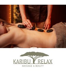 Masaža z vročimi kamni za 1 osebo, Karibu Relax, Maribor (Vrednostni bon, izvajalec storitev: KARIBU RELAX, MASAŽE IN KOZMETIKA)