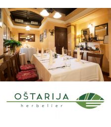 Romantična večerja z nočitvijo v dvoje, Oštarija Herbelier, Dolenjske Toplice (Vrednostni bon, izvajalec storitev: JR d.o.o.)