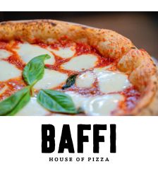 Vrednostni bon v vrednosti 30 €, Baffi House of Pizza, Radovljica (Vrednostni bon, izvajalec storitev: MOKR d.o.o.)