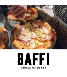 Vrednostni bon v vrednosti 50 €, Baffi House of Pizza, Radovljica (Vrednostni bon, izvajalec storitev: MOKR d.o.o.)