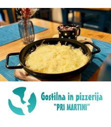 Tradicionalno tolminsko kosilo v dvoje, Gostilna in pizzerija Pri Martini, Tolmin (Vrednostni bon, izvajalec storitev: PODGORNIK d.o.o. Tolmin)