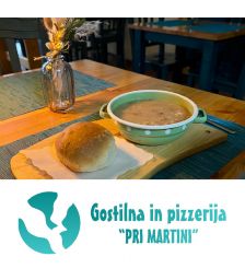 Vrednostni bon v vrednosti 50 €, Gostilna in pizzerija Pri Martini, Tolmin (Vrednostni bon, izvajalec storitev: PODGORNIK d.o.o. Tolmin)