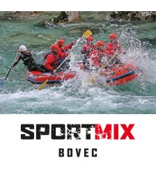 Spust z raftom 17 km za 1 osebo, Agencija Sport mix, Bovec (Vrednostni bon, izvajalec storitev: SPORT MIX, TURIZEM D.O.O.)
