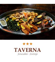 Ribja plošca za 2 osebi, Gostišce Taverna, Jeruzalem (Vrednostni bon, izvajalec storitev: DINO KRUHOBEREC S.P.)