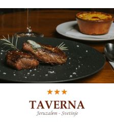 Jelenov steak na žaru za 2 osebi, Gostišce Taverna, Jeruzalem (Vrednostni bon, izvajalec storitev: DINO KRUHOBEREC S.P.)
