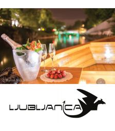 Romantična plovba po Ljubljanici s penino za 2 osebi, Lakercraft Ljubljana (Vrednostni bon, izvajalec storitev: LOGAR ANŽE, S.P.)