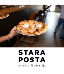 Vrednostni bon v vrednosti 50€, Pivnica in picerija STARA POŠTA, Slovenj Gradec (Vrednostni bon, izvajalec storitev: VART d.o.o.)