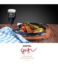 Vrednostni bon v vrednosti 50 €, Restavracija in pizzerija Špica, Laško (Vrednostni bon, izvajalec storitev: JOTAS GOSTINSTVO d.o.o.)