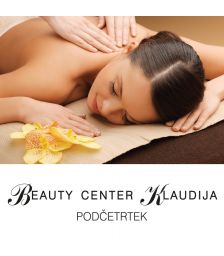 Klasična masaža celega telesa za 1 osebo, Beauty center Klaudija, Podčetrtek (Vrednostni bon, izvajalec storitev: BOBEK KLAUDIJA S.P.)