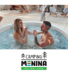 3 urni zasebni zakup eko - spa prostora za 2 osebi, Camp Menina, Rečica ob Savinji (Vrednostni bon, izvajalec storitev: KAMP MENINA D.O.O.)