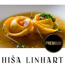 Vikend paket za pare, Hiša Linhart, Radovljica (Vrednostni bon, izvajalec storitev: SOUVENIR d.o.o.)