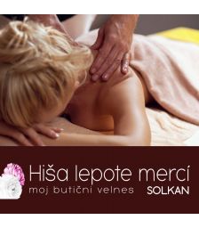 Masaža hrbta za 1 osebo , Hiša lepote Merci, Solkan (Vrednostni bon, izvajalec storitev: POLONA VEGELJ S.P.)