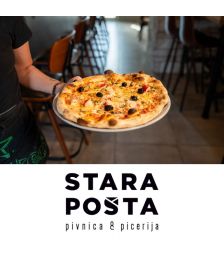 Vrednostni bon v vrednosti 100€, Pivnica in picerija STARA POŠTA, Slovenj Gradec (Vrednostni bon, izvajalec storitev: VART d.o.o.)