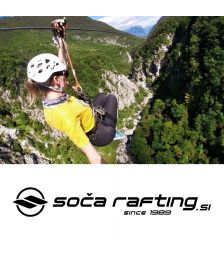Zip - line za 1 osebo, Soca rafting Bovec, Bovec (Vrednostni bon, izvajalec storitev: SOCA RAFTING D.O.O.)