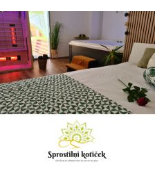 Romanticno razvajanje v SPA za 2 osebi, Sprostilni koticek, Žalec (Vrednostni bon, izvajalec storitev: NEOSUN, PRIMOŽ PLOHL S.P.)