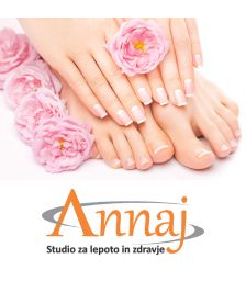 Pedikura in manikura za 1 osebo, Studio Annaj, Ptuj (Vrednostni bon, izvajalec storitev: LEPOTA ANNAJ, ANA BUBANOVIC S.P.)