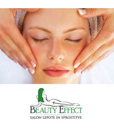 Masaža obraza - popoln odklop, Beauty effect Studio, Maribor (Vrednostni bon, izvajalec storitev: TEAM 2001 D.O.O.)