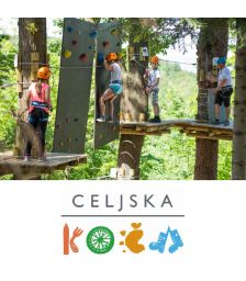 Družinski aktivni pustolovski vikend z malico za 2 odrasla + 2 otroka, Hotel Celjska koča, Celje (Vrednostni bon, izvajalec storitev: ZPO CELJE D.O.O.)