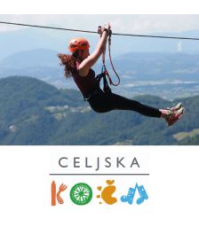 Zip-line na Celjski koči za 1 osebo, Hotel Celjska koča, Celje (Vrednostni bon, izvajalec storitev: ZPO CELJE D.O.O.)