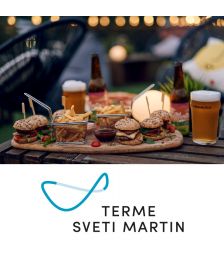 Plošča mini burgerjev in pijača za 2 osebi, Terme Sveti Martin (Vrednostni bon, izvajalec storitev: TOPLICE SVETI MARTIN d.o.o.)