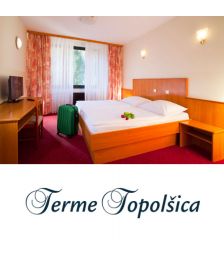 Nočitev z zajtrkom za eno osebo, Terme Topolšica, Topolšica (Vrednostni bon, izvajalec storitev: TERME TOPOLŠICA, D.D.)