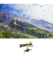 Adrenalinska vožnja zipline - Bovec za 1 osebo, Adrenalin park Bovec (Vrednostni bon, izvajalec storitev: ADRENALIN PARK BOVEC)