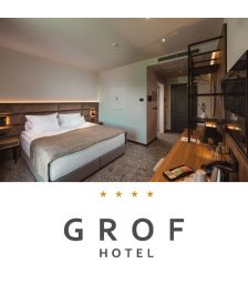 Nočitev z zajtrkom za dve osebi, Hotel GROF, Vransko (Vrednostni bon, izvajalec storitev: KOVEGO D.O.O.)