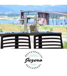 Kulinarično razvajanje za dva s pogledom na jezero, Restavracija Jezero, Velenje (Vrednostni bon, izvajalec storitev: Sovita d.o.o.)