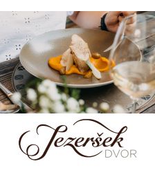 Kulinarična poslastica v dvoje v gostilni Dvor Jerzeršek, Cerklje na Gorenjskem (Vrednostni bon, izvajalec storitev: JEZERŠEK GOSTINSTVO D.O.O.)