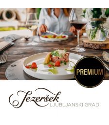 Grajsko doživetje v Gostilni na Ljubljanskem Gradu za dve osebi, Gostilna na Gradu, Ljubljana (Vrednostni bon, izvajalec storitev: JEZERŠEK GOSTINSTVO D.O.O.)