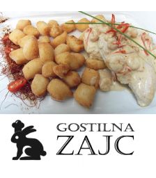 Okusna pojedina v dvoje, Gostilna Zajc, Domžale (Vrednostni bon, izvajalec storitev: BURU D.O.O.)