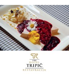 Domače bohinjsko kosilo v dvoje, Restavracija Tripič, Bohinjska Bistrica (Vrednostni bon, izvajalec storitev: HOTEL TRIPIČ D.O.O.)