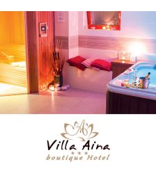 2-urno VIP SPA razvajanje v dvoje, Villa Aina boutique Hotel, Laško (Vrednostni bon, izvajalec storitev: SOLOMIJA D.O.O.)