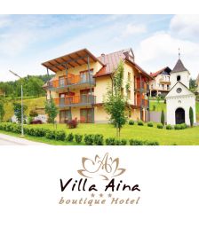 Romantična noč z zasebnim VIP razvajanjem za 2 osebi, Villa Aina boutique Hotel, Laško (Vrednostni bon, izvajalec storitev: SOLOMIJA D.O.O.)