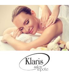 Klasična - švedska masaža celega telesa za 1 osebo, Salon lepote Klaris, Kamnik (Vrednostni bon, izvajalec storitev: SALON LEPOTE KLARIS, ANJA ZAVASNIK S.P.)