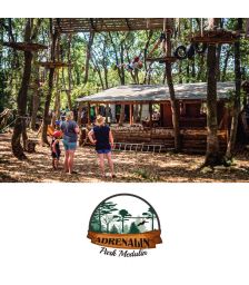 Družinska vstopnica za 2 odrasla in do 3 otroke za obisk adrenalinskega parka, Adrenalin park Medulin (Vrednostni bon, izvajalec storitev: ADRENALINA j.d.o.o.)