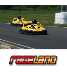 DIRKALNA VOŽNJA Z GO-KARTOM 9 km:2 X 10 min. za 1 osebo, Karting center Raceland, Krško - Vrbina (Vrednostni bon, izvajalec storitev: Adrenalina d.o.o.)