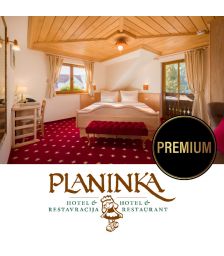 Kulinarično razvajanje z nočitvijo za dve osebi, Hotel & restavracija Planinka, Ljubno ob Savinji (Vrednostni bon, izvajalec storitev: HLT D.O.O.)
