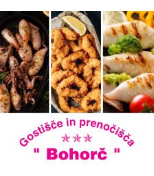 Plošča trisa lignjev za 2 osebi, Gostišče Bohorč, Šentjur