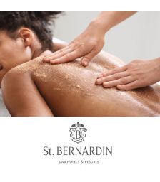 Piling s solno aromaterapijo s sivko, brinom ali vrtnico za 1 osebo, Wellness Benedicta, Hotel Histrion, Hoteli Bernardin, Portorož