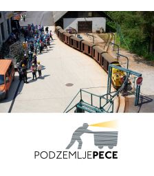 Ogled rudnika z vlakom za 2 osebi, Podzemlje Pece, Mežica